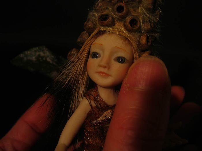 Ooak Pixie Ranien and magic Seeds